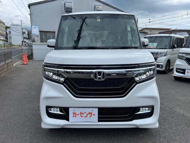 Ｎ－ＢＯＸカスタム 　スマートキー　ナビ　フルセグＶ　バックモニター　両側パワースライドドア　ＬＥＤヘッドライト　ＬＥＤフォグランプ　ホンダセンシング　レーダークルーズコントロール　ターボ車　ＥＴＣ（2枚目）