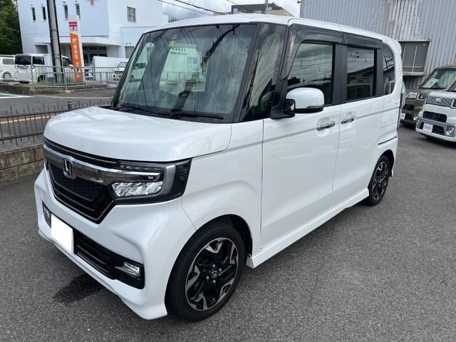 Ｎ－ＢＯＸカスタム 　スマートキー　ナビ　フルセグＶ　バックモニター　両側パワースライドドア　ＬＥＤヘッドライト　ＬＥＤフォグランプ　ホンダセンシング　レーダークルーズコントロール　ターボ車　ＥＴＣ（7枚目）