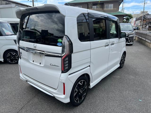 Ｎ－ＢＯＸカスタム 　スマートキー　ナビ　フルセグＶ　バックモニター　両側パワースライドドア　ＬＥＤヘッドライト　ＬＥＤフォグランプ　ホンダセンシング　レーダークルーズコントロール　ターボ車　ＥＴＣ（8枚目）
