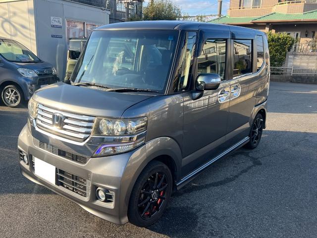 Ｎ－ＢＯＸカスタム Ｇ　ＳＳパッケージ　スマートキー　プッシュスタート　両側パワースライドドア　ストラーダナビ　フルセグＴＶ　ドライブレコーダー　ＥＴＣ（7枚目）