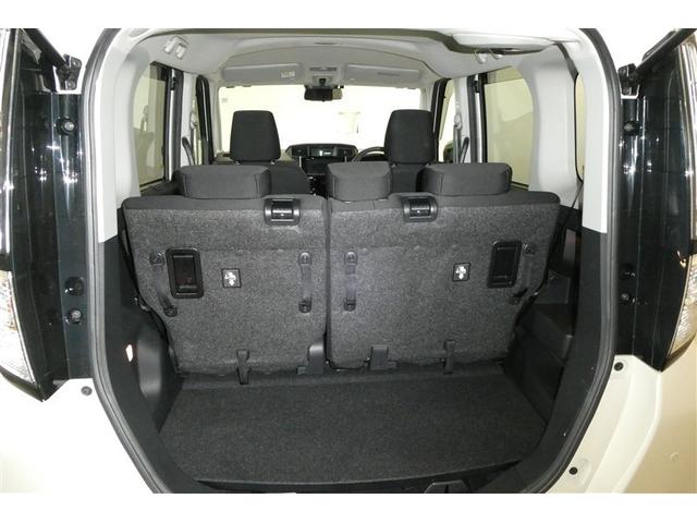 ルーミー カスタムG アイドリング 両側電動SD LEDヘット バックビューモニター 衝突回避ブレーキ フルフラット 地デジ スマートキー メモリナビ クルーズコントロール DVD ETC オートエアコン アルミホイール(16枚目)