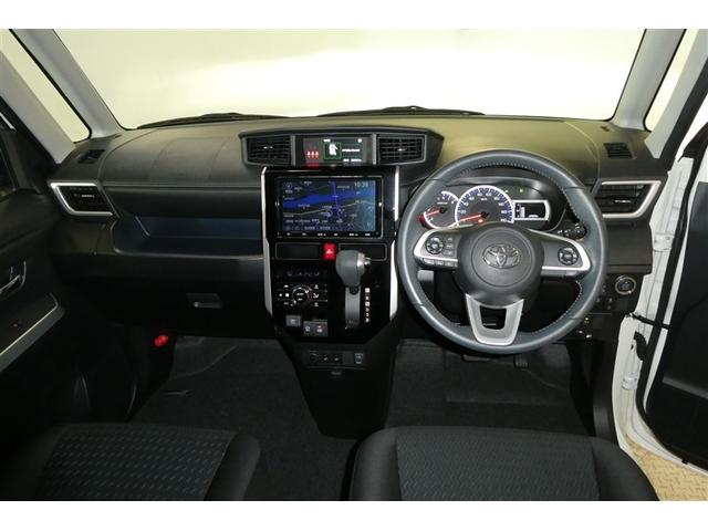 ルーミー カスタムG アイドリング 両側電動SD LEDヘット バックビューモニター 衝突回避ブレーキ フルフラット 地デジ スマートキー メモリナビ クルーズコントロール DVD ETC オートエアコン アルミホイール(18枚目)