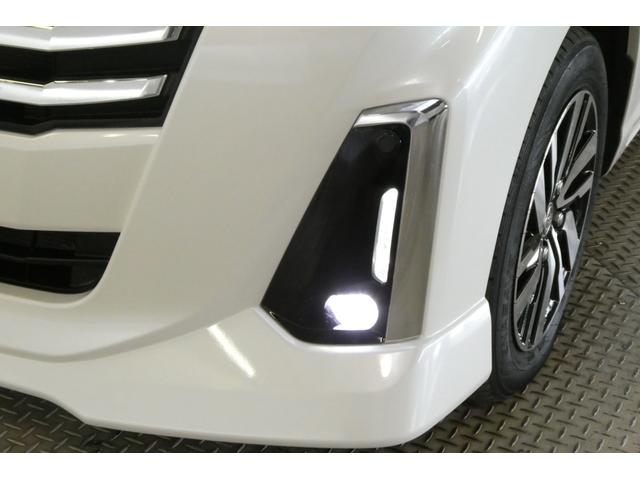 ルーミー カスタムG アイドリング 両側電動SD LEDヘット バックビューモニター 衝突回避ブレーキ フルフラット 地デジ スマートキー メモリナビ クルーズコントロール DVD ETC オートエアコン アルミホイール(44枚目)