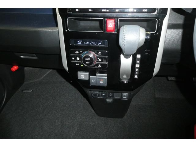 ルーミー カスタムG アイドリング 両側電動SD LEDヘット バックビューモニター 衝突回避ブレーキ フルフラット 地デジ スマートキー メモリナビ クルーズコントロール DVD ETC オートエアコン アルミホイール(60枚目)