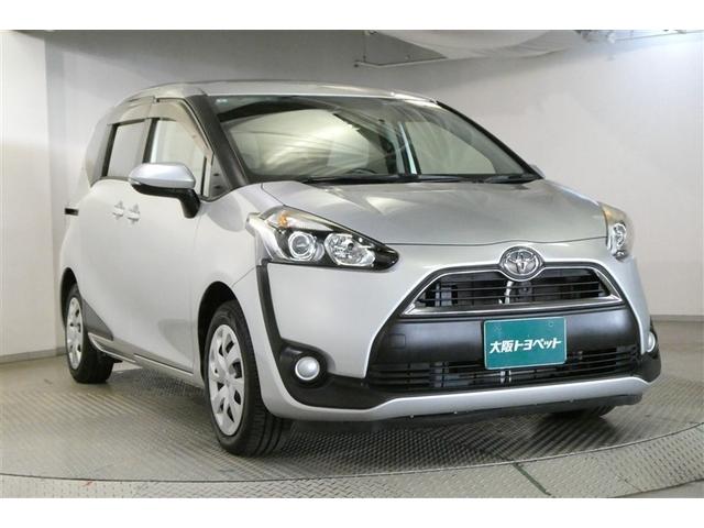 シエンタ Ｘ　ＥＴＣ装備　地デジ　バックガイドモニター　運転席助手席エアバック　マニュアルエアコン　キーフリーシステム　アイドルストップ　メモリーナビゲーション　横滑防止装置　エアバック付き　三列シート　ナビＴＶ（3枚目）