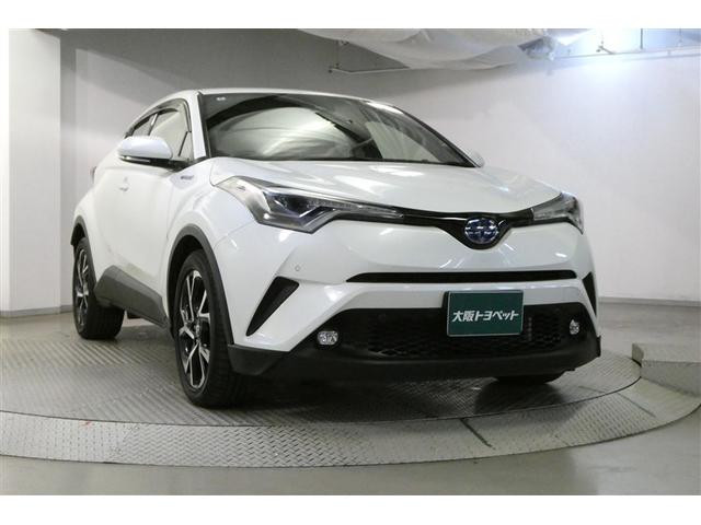 Ｃ－ＨＲ Ｇ　ＴＳＳ　ＤＶＤ再生可　ＬＥＤヘッド　バックモニタ　イモビライザー　ナビ＆ＴＶ　ＥＴＣ付　キーフリーシステム　スマキー　横滑り防止機能　クルーズＣ　エアバッグ　サイドカーテンエアバック　アルミ　ＡＢＳ（3枚目）