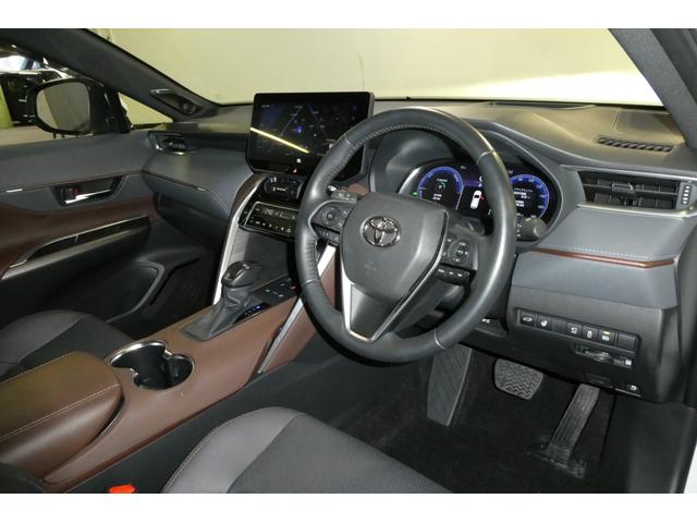 ハリアーハイブリッド Z レザーパッケージ パノラマサンルーフ エアロ 地デジ 横滑防止 盗難防止システム Bモニター 革 LEDライト パワーウィンドウ クルコン スマートキ- 助手席エアバック パワーシート エアバッグ オートエアコン認定車(44枚目)