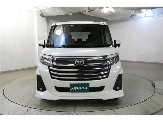 ルーミー カスタムＧ－Ｔ　助手席エアバック　両側オートスライドドア　スマートキープッシュスタート　ＬＥＤライト　横滑り防止機能　クルコン　ＥＴＣ付　アルミホイール　フルフラット　キーレス　ＤＶＤ　ナビ＆ＴＶ　セキュリティ（2枚目）