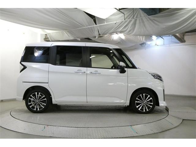 ルーミー カスタムＧ－Ｔ　助手席エアバック　両側オートスライドドア　スマートキープッシュスタート　ＬＥＤライト　横滑り防止機能　クルコン　ＥＴＣ付　アルミホイール　フルフラット　キーレス　ＤＶＤ　ナビ＆ＴＶ　セキュリティ（5枚目）