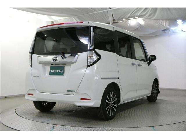 ルーミー カスタムＧ－Ｔ　助手席エアバック　両側オートスライドドア　スマートキープッシュスタート　ＬＥＤライト　横滑り防止機能　クルコン　ＥＴＣ付　アルミホイール　フルフラット　キーレス　ＤＶＤ　ナビ＆ＴＶ　セキュリティ（8枚目）