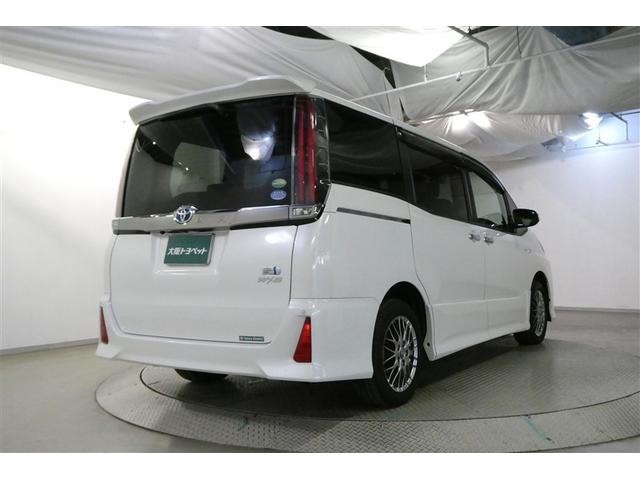 ノア ハイブリッドSi ダブルバイビー エアロ LEDヘッドライト クルコン 横滑り防止装置 盗難防止システム エアバッグ アルミ メモリ-ナビ スマキー Wエアコン ABS ナビ&TV デュアルエアバッグ ETC DVD パワーウインドウ(8枚目)