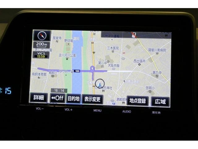 C-HR G TSS DVD再生可 LEDヘッド バックモニタ イモビライザー ナビ&TV ETC付 キーフリーシステム スマキー 横滑り防止機能 クルーズC エアバッグ サイドカーテンエアバック アルミ ABS(16枚目)