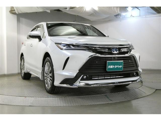 ハリアーハイブリッド Z レザーパッケージ エアロ 地デジ 横滑防止 盗難防止システム Bモニター 革 LEDライト パワーウィンドウ クルコン スマートキ- 助手席エアバック パワーシート エアバッグ オートエアコン ナビTV ETC ABS(3枚目)