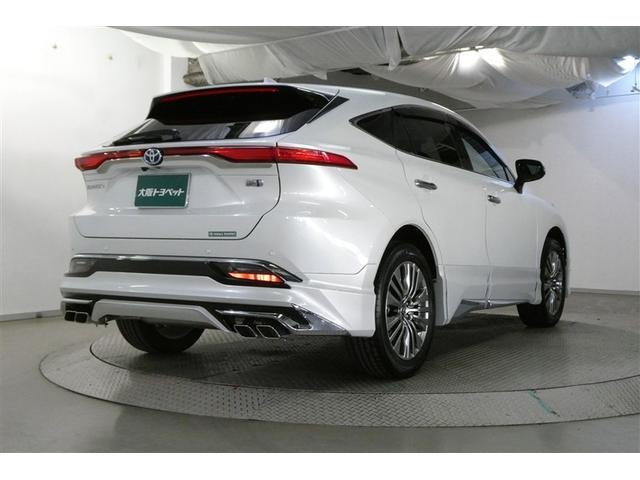 ハリアーハイブリッド Z レザーパッケージ エアロ 地デジ 横滑防止 盗難防止システム Bモニター 革 LEDライト パワーウィンドウ クルコン スマートキ- 助手席エアバック パワーシート エアバッグ オートエアコン ナビTV ETC ABS(8枚目)