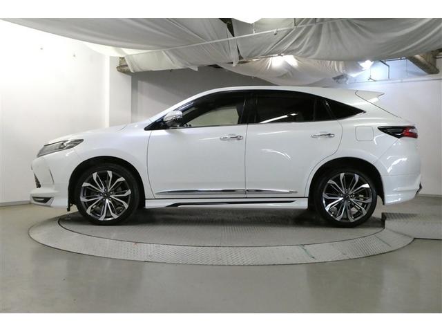 ハリアー プログレス　メタル　アンド　レザーパッケージ　衝突軽減ブレーキ　アルミホイール　クルーズコントロール　黒革シート　ムーンルーフ　電動シート　ＤＶＤ　エアバッグ　４ＷＤ　ＥＴＣ　横滑り防止機能　ミュージックプレイヤー接続可　ＡＢＳ　スマートキー（4枚目）