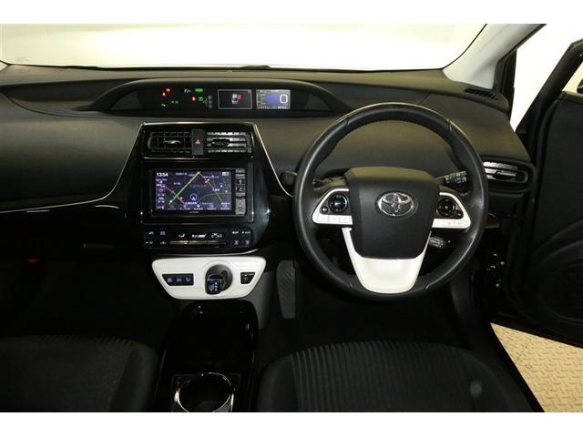 プリウス Ｓセーフティプラス　衝突回避システム　Ｂモニター　ＬＥＤライト　クルコン　ＥＴＣ装備　スマートＫＥＹ　ナビＴＶ　イモビライザー　横滑り防止機能　ＰＷ　カーテンエアバッグ　キーレスエントリー　オ－トエアコン　アルミ　ＡＢＳ（15枚目）