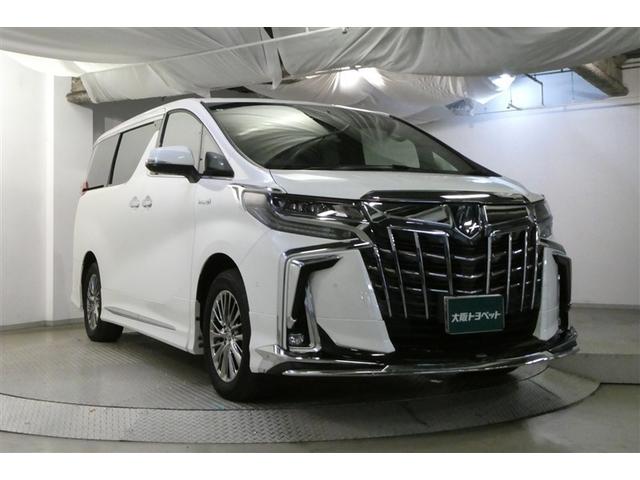 アルファードハイブリッド エグゼクティブラウンジＳ　ＬＥＤランプ　サンルーフ　ダブルエアコン　レザーシート　４ＷＤ　アルミ　ミュージックプレイヤー接続可　ＤＶＤプレーヤー　ＥＴＣ　クルーズコントロール　スマートキー　電動シート　ＡＣ１００Ｖ　ＰＷ（3枚目）