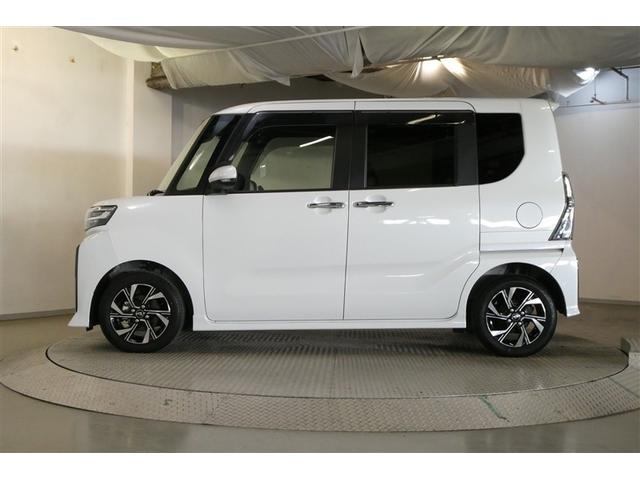 タント カスタムＸ　セキュリティ　横滑防止　地デジＴＶ　アイスト　エアバック付き　キーフリーキー　ナビＴＶ　スマートキー＆プッシュスタート　フルフラット　ＬＥＤヘッドライト　ＤＶＤ　パワーウィンドウ　オートエアコン（4枚目）