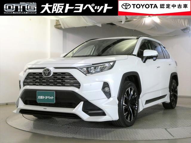 RAV4 G Zパッケージ オートエアコン 4WD 5人乗 CVT クルーズコントロール 安全装置 横滑り防止機能VSC CD メモリーナビ フルセグ パワーシート 合皮シート スマートキー TRDフルエアロ Bカメラ ETC(2枚目)