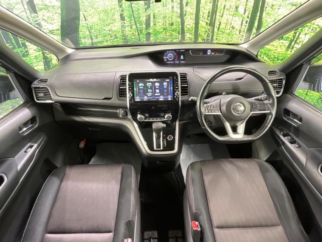 セレナ ハイウェイスター 両側電動スライド フリップダウン 純正9型ナビ バックカメラ インテリジェントエマージェンシーブレーキ ETC スマートキー Bluetooth接続 地デジ LEDヘッド オートライト(2枚目)