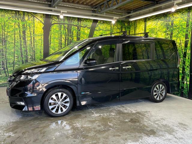 セレナ ハイウェイスター 両側電動スライド フリップダウン 純正9型ナビ バックカメラ インテリジェントエマージェンシーブレーキ ETC スマートキー Bluetooth接続 地デジ LEDヘッド オートライト(16枚目)