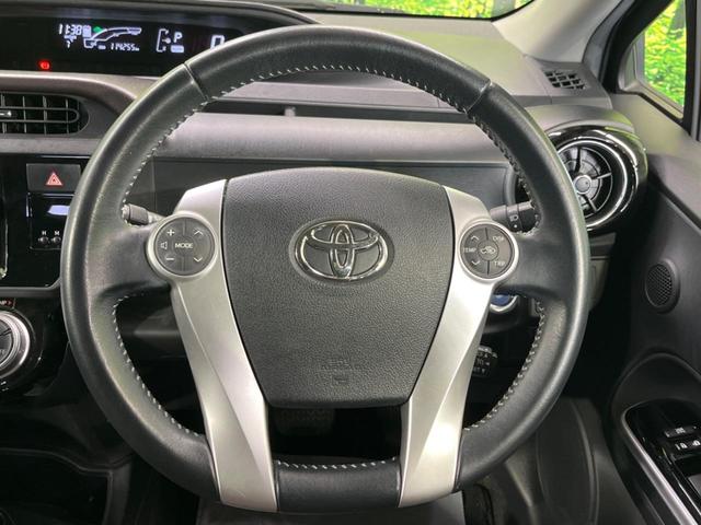 アクア Ｇ　純正ナビ　バックカメラ　クルコン　ＥＴＣ　スマートキー　オートライト　ＬＥＤヘッド　Ｂｌｕｅｔｏｏｔｈ接続　地デジ　アイドリングストップ　電動格納ミラー（11枚目）