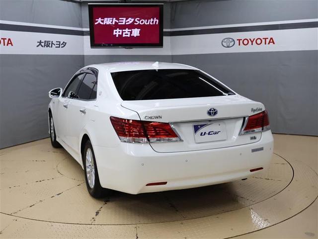 クラウンハイブリッド ロイヤルサルーン フルセグ メモリーナビ DVD再生 バックカメラ 衝突被害軽減システム ETC LEDヘッドランプ ワンオーナー(4枚目)