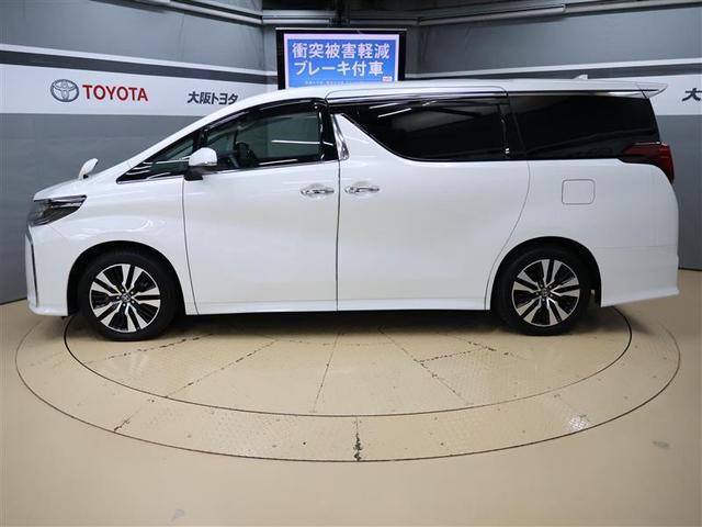 アルファード 2.5S Cパッケージ フルセグ メモリーナビ バックカメラ 衝突被害軽減システム ETC 両側電動スライド LEDヘッドランプ 乗車定員7人 3列シート ワンオーナー PKSB クリアランスソナー BSM シートヒーター(3枚目)