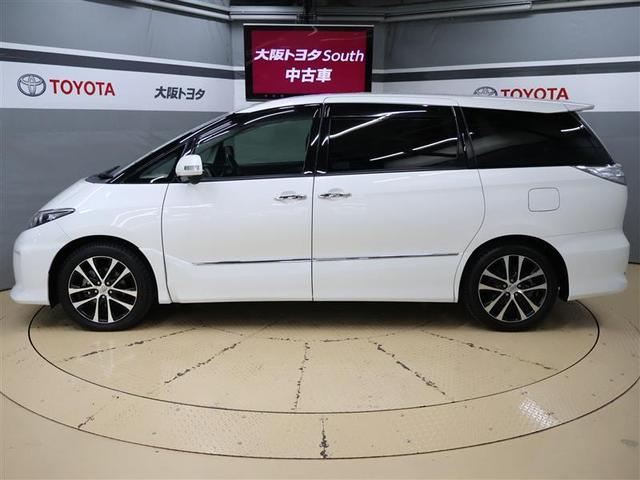 エスティマ アエラス　プレミアムエディション　フルセグ　メモリーナビ　ＤＶＤ再生　バックカメラ　ＥＴＣ　両側電動スライド　ＨＩＤヘッドライト　乗車定員７人　３列シート　ワンオーナ　オートクルーズ（3枚目）