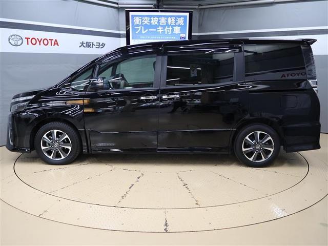 ヴォクシー ZS 煌III ワンセグ メモリーナビ バックカメラ 衝突被害軽減システム ETC 両側電動スライド LEDヘッドランプ ウオークスルー 乗車定員7人 3列シート ワンオーナー アイドリングストップ PKSB(3枚目)