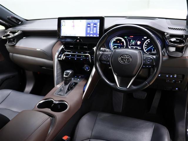 ハリアーハイブリッド Z レザーパッケージ 革シート 4WD フルセグ メモリーナビ バックカメラ 衝突被害軽減システム ETC ドラレコ LEDヘッドランプ ワンオーナー フルエアロ(5枚目)