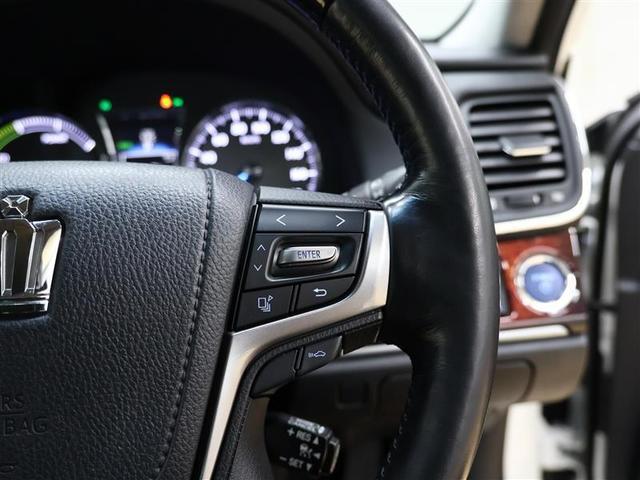 クラウンマジェスタ Fバージョン 革シート フルセグ メモリーナビ DVD再生 バックカメラ ETC LEDヘッドランプ ワンオーナー(14枚目)