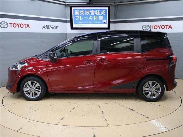 シエンタ Ｇ　クエロ　後期モデル　フルセグ　メモリーナビ　ＤＶＤ再生　バックカメラ　衝突被害軽減システム　ＥＴＣ　両側電動スライド　ＬＥＤ　パノラミックビューモニター　乗車定員７人　ワンオーナー　アイドリングストップ（3枚目）