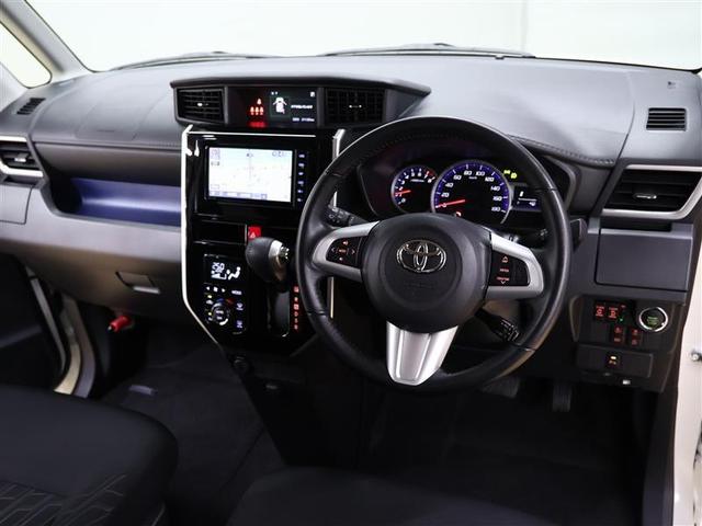 ルーミー カスタムG フルセグ メモリーナビ DVD再生 バックカメラ 衝突被害軽減システム ETC ドラレコ 両側電動スライド LEDヘッドランプ ワンオーナー フルエアロ アイドリングストップ(6枚目)