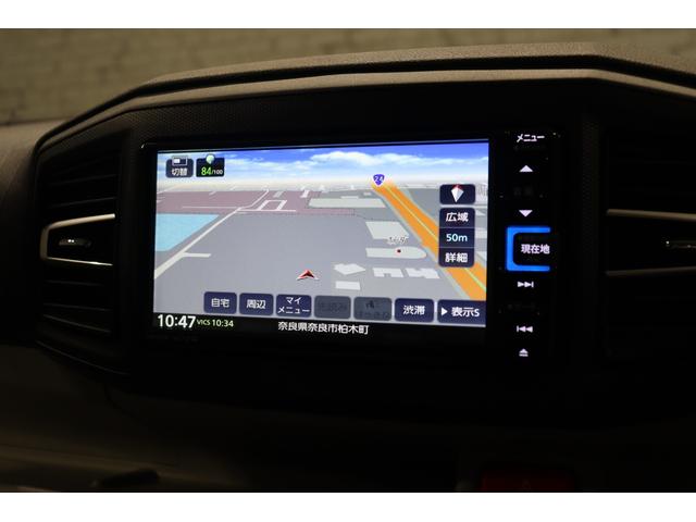 ミライース Ｘ　ＳＡＩＩＩ　ドライブレコーダー　バックカメラ　純正メモリーナビ　フルセグＴＶ　クリアランスソナー　衝突被害軽減システム　オートマチックハイビーム　ＬＥＤヘッドランプ　キーレスエントリー　アイドリングストップ（4枚目）