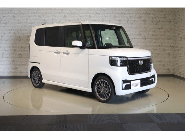 Ｎ－ＢＯＸカスタム ターボ　両側電動スライドドア　クリアランスソナー　オートクルーズコントロール　レーンアシスト　衝突被害軽減システム　オートライト　ＬＥＤヘッドランプ　スマートキー　アイドリングストップ　シートヒーター（13枚目）