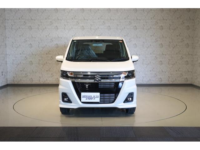 ワゴンRカスタムZ ハイブリッドZX アップグレードPKG クリアランスソナー クルーズコントロール レーンアシスト 衝突被害軽減システム LEDヘッドランプ アイドリングストップ シートヒーター ベンチシート CVT 盗難防止システム(12枚目)