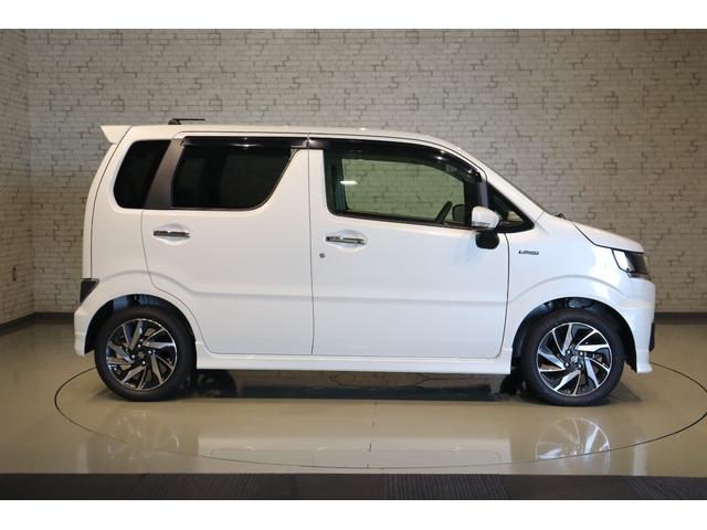 ワゴンRカスタムZ ハイブリッドZX アップグレードPKG クリアランスソナー クルーズコントロール レーンアシスト 衝突被害軽減システム LEDヘッドランプ アイドリングストップ シートヒーター ベンチシート CVT 盗難防止システム(14枚目)