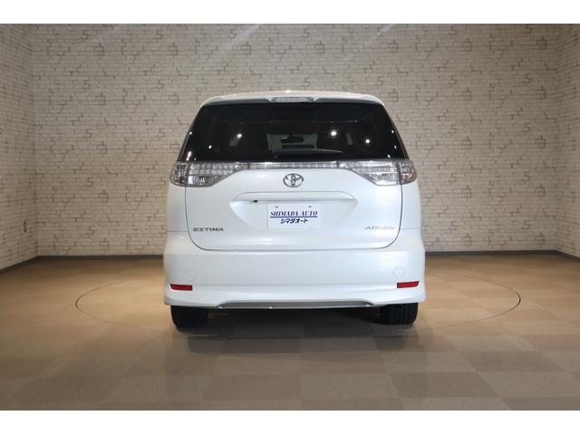 エスティマ アエラス　ＥＴＣ　バックカメラ　ナビ　オートクルーズコントロール　両側電動スライドドア　ＨＩＤ　スマートキー　３列シート　オットマン　ＣＶＴ　アルミホイール　ＣＤ　盗難防止システム　衝突安全ボディ　ＡＢＳ（16枚目）