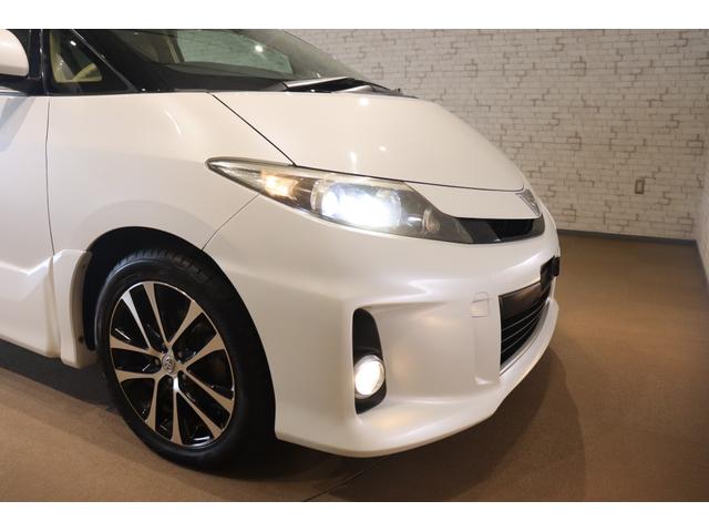 エスティマ アエラス　ＥＴＣ　バックカメラ　ナビ　オートクルーズコントロール　両側電動スライドドア　ＨＩＤ　スマートキー　３列シート　オットマン　ＣＶＴ　アルミホイール　ＣＤ　盗難防止システム　衝突安全ボディ　ＡＢＳ（26枚目）