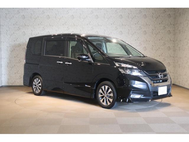 セレナ ハイウェイスター ETC 全周囲カメラ ナビ TV オートクルーズコントロール パークアシスト 衝突被害軽減システム 両側電動スライドドア スマートキー アイドリングストップ 3列シート CVT アルミホイール CD(13枚目)