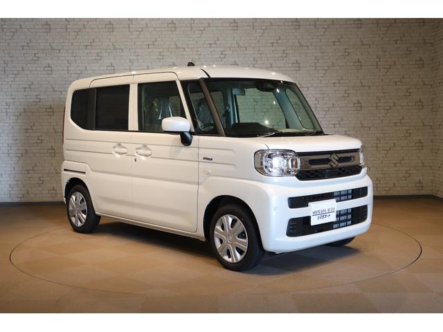 スペーシア ハイブリッドG 両側スライドドア クリアランスソナー レーンアシスト 衝突被害軽減システム LEDヘッドランプ スマートキー アイドリングストップ ベンチシート CVT 盗難防止システム ABS ESC(12枚目)