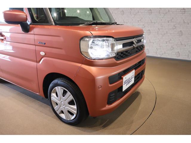 スペーシア ハイブリッドX 両側電動スライドドア クリアランスソナー レーンアシスト 衝突被害軽減システム LEDヘッドランプ スマートキー アイドリングストップ 電動格納ミラー シートヒーター ベンチシート CVT(26枚目)