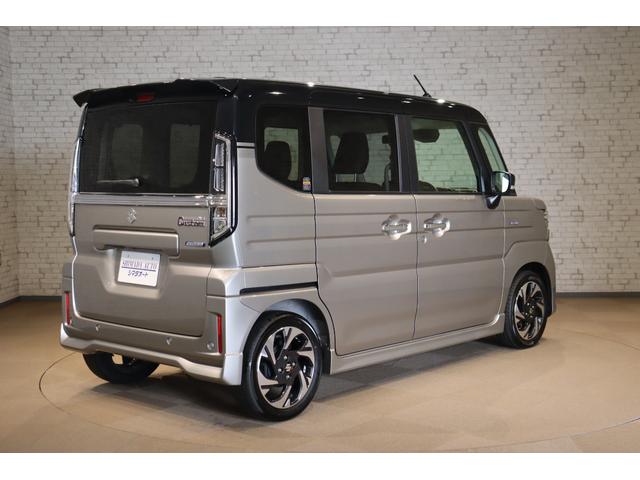 スペーシアカスタム ハイブリッドXSターボ 全周囲カメラ 両側電動スライドドア ナビ TV クリアランスソナー クルーズコントロール レーンアシスト 衝突被害軽減システム オートライト LEDヘッドランプ スマートキー(14枚目)