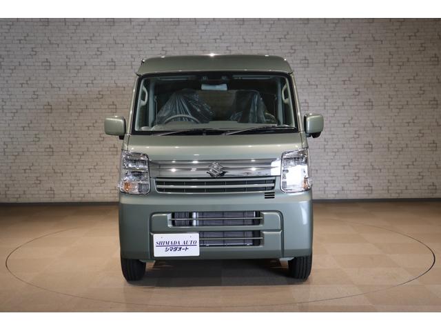 エブリイ ジョインターボ　両側スライドドア　クリアランスソナー　レーンアシスト　衝突被害軽減システム　ＬＥＤヘッドランプ　スマートキー　アイドリングストップ　シートヒーター　ＣＶＴ　盗難防止システム　ＡＢＳ　ＥＳＣ（12枚目）