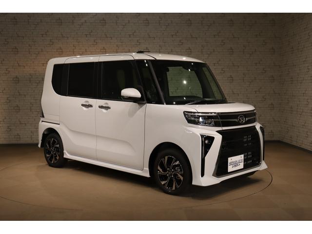 タント カスタムX 両側電動スライドドア クリアランスソナー 衝突被害軽減システム LEDヘッドランプ スマートキー アイドリングストップ シートヒーター ベンチシート CVT 盗難防止システム ABS ESC(13枚目)