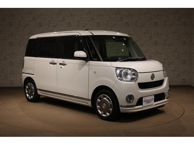 ムーヴキャンバス Ｇブラックインテリアリミテッド　ＳＡＩＩＩ　ドライブレコーダー　ＥＴＣ　全周囲カメラ　両側電動スライドドア　ナビ　ＴＶ　クリアランスソナー　衝突被害軽減システム　オートマチックハイビーム　オートライト　ＬＥＤヘッドランプ　スマートキー（13枚目）