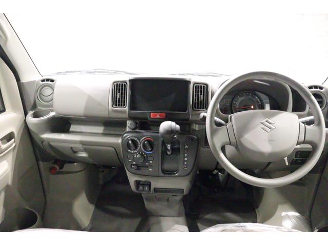 エブリイ ＰＣ　軽バン　ＣＶＴ　衝突被害軽減システム　クリアランスソナー　レーンアシスト　両側スライドドア　キーレスエントリー　アイドリングストップ　電動格納ミラー　シートヒーター　ＬＥＤヘッドランプ（2枚目）