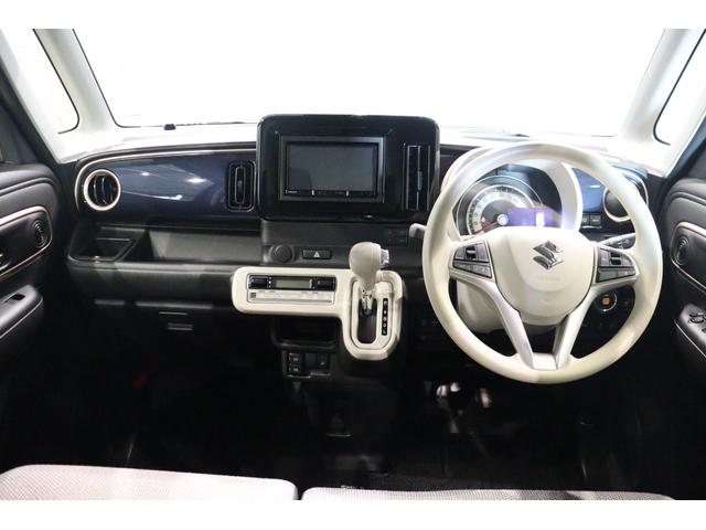 ワゴンＲスマイル ハイブリッドＸ　ＥＴＣ　両側電動スライドドア　ナビ　ＴＶ　クリアランスソナー　衝突被害軽減システム　ＬＥＤヘッドランプ　スマートキー　アイドリングストップ　シートヒーター　ベンチシート　ＣＶＴ　盗難防止システム（2枚目）