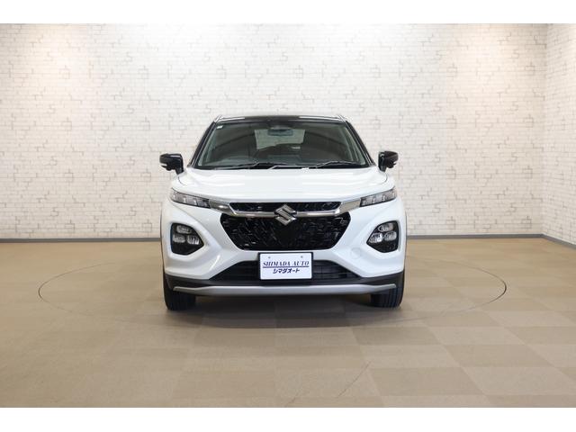 フロンクス ベースグレード ETC 全周囲カメラ クリアランスソナー クルーズコントロール レーンアシスト 衝突被害軽減システム ナビ TV オートライト LEDヘッドランプ アルミホイール キーレスエントリー(12枚目)